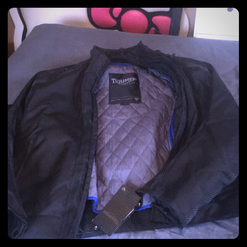 Triumph Padded motorcycle jacket